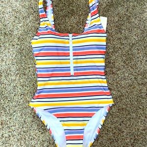 NEW! Multi color one piece swimsuit!
